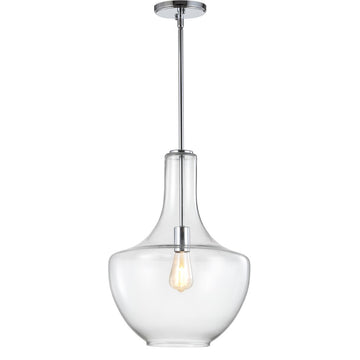 Watts Glass/Metal LED Pendant - JONATHAN Y
